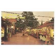 OLVERA STREET, LOS ANGELES, CALIFORNIA, USA unused vintage postcard