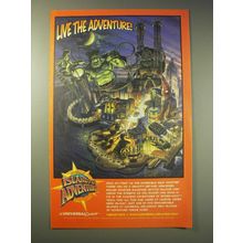 2001 Universal Islands of Adventure Ad - Live the adventure!