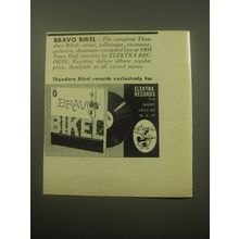 1959 Elektra Records Album Advertisement - Bravo Bikel - Theodore Bikel