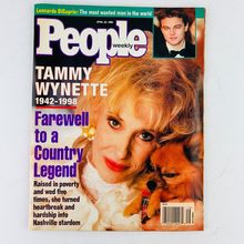 People Weekly Magazine April 20 1998 Vol 49 No 15 Tammy Wynette Cover Story