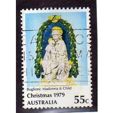 AUS 1979 55c 'CHRISTMAS' FINE USED (EBID43-915)