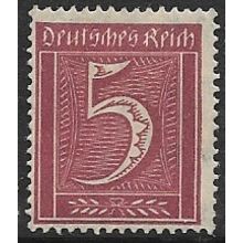 1921 Michel 158 - #5 MH (*)