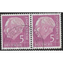 1954 Michel 179 - fine used (o) - pair