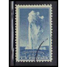Used 744 5c Yellowstone National Park Just Clears RA2295