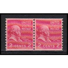 841 2c John Adams Fine MNH CLP PA0053