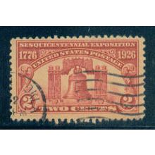 Used 627 2c Liberty Bell Fine M06771