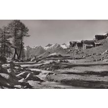 Lotschental Guggialp Rothorner Real Photo Postcard