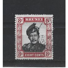 Brunei.SG105 8c Sultan Omar Ali Saifuddin.Fine Used.Aug25l