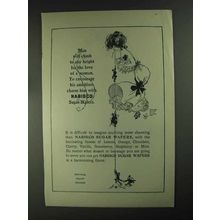 1903 Nabisco Sugar Wafers Ad - Man Will Climb