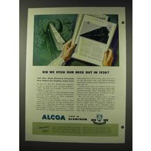 1948 Alcoa Aluminum Ad - Did We Stick Our Neck Out?