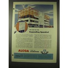 1948 Alcoa Aluminum Ad - Expanding Spandrel