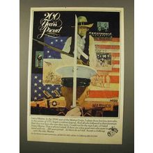 1975 U.S. Marines Ad - 200 Years Proud