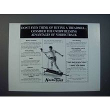 1989 NordicTrack Exercise Machine Ad - Don't Treadmill