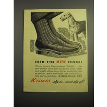 1948 K Casuals Shoes Ad - Seen the new shoes