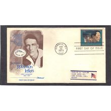 FDC Fleetwood 1485 8c Robinson Jeffers (Cachet-Label/A) CV42228