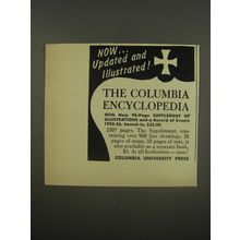 1956 Columbia University Press Columbia Encyclopedia Advertisement
