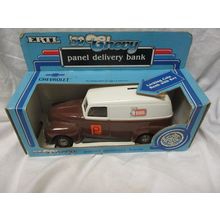ERTL Toys'50 Chevy Danish Baker Panel Delivery Truck Bank Locking Bank