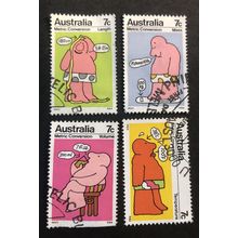AUSTRALIA 1973 SG 0532/535 USED SET