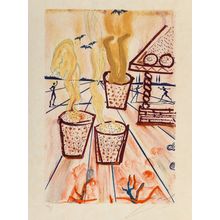 Salvador Dali (1904-1989). The Girl Who Trod the Loaf, from Hans Christian Ander