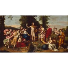 Mengs_Parnasus Poster Canvas Movie Film Print A0 A1 A2 A3 A4 A5 A6 Art Wall Deco