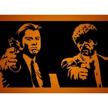 Pulp Fiction 7 Poster Canvas Movie Film Print A0 A1 A2 A3 A4 A5 A6 Art Wall Deco
