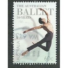 AUS 2012 60c '50TH ANN OF AUSTRALIAN BALLET' FINE USED (EBID36-746