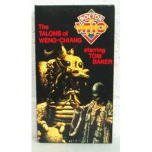 DOCTOR WHO ' VHS ' THE TALONS of WENG-CHIANG : TOM BAKER