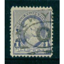Used 219 1c Benjamin Franklin Just Clears M01923