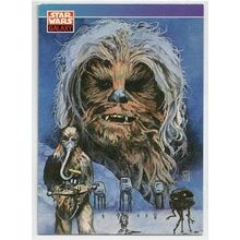 STAR WARS ' GALAXY series 1 ' card # 135 (1993)