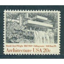 2019 20c Falling Waters Structure Fine MNH MA0905
