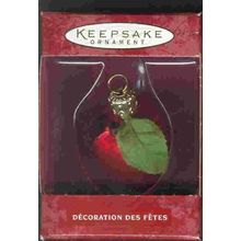 Li'l Apple Blown Glass Hallmark 2000
