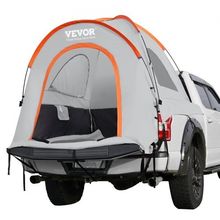 Truck Bed Tent, 6.4'-6.7' Pickup Truck Tent with Rain Layer and Carry Bag, W...