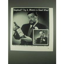 1967 Meier's Wine Cellars Ad - Skeptical? Try it
