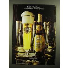 1979 Warsteiner Beer Ad - in German - Es gibt Gelegenheiten