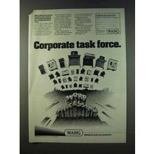 1979 Wang Word Processing Systems Ad - Task Force
