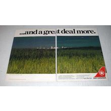 1980 Air Canada Ad - A Great Deal More