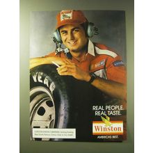 1989 Winston Cigarettes Ad - Real people. Real taste