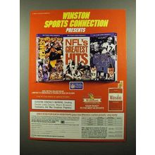 1989 Winston Cigarettes Ad - Sports Connection