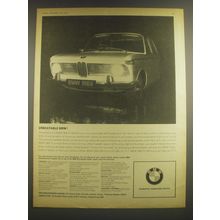 1965 BMW 1800 TI Car Ad - Unbeatable BMW