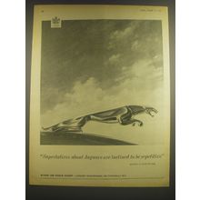 1965 Jaguar Cars Ad - Superlatives about Jaguars are inclined to be repetitive