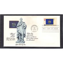 FDC Fleetwood 1655 13c Maine (Cachet-U/A) CV01173