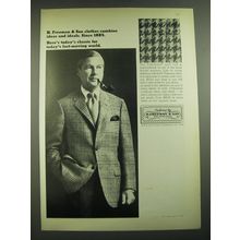 1968 H. Freeman & Son Clothes Ad - Combine ideas and ideals
