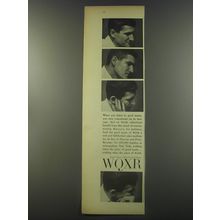 1956 WQXR Radio Ad - When you listen to good music, you soon concentrate