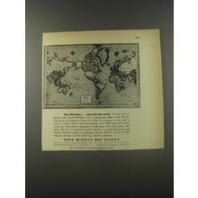1956 Rand McNally Maps Ad - This Christmas.. give him the world