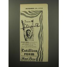 1955 Hotel Pierre Ad - The incomparable Hildegarde