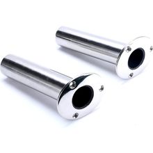 Amarine Made (Set of 2) Heavy Duty Stainless Steel 316 Deluxe Rod Holders with D