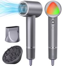 Hair Dryer, 160000 RPM Portable Professional Ionic Hair Dryer with 500 Million N