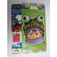 Nestle - Shreddies 2001 Cereal Box Monsters Inc Boo Mask
