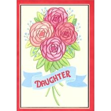 Daughter - Valentine's Greeting Card - 75274