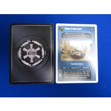 Star Wars 1998 A New Hope Decipher CCG W/B Card Moquet A-1 Delux Floater DS